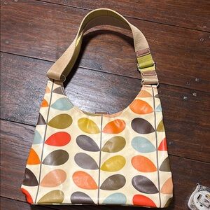 Colorful Leaf Pattern Women's Bag